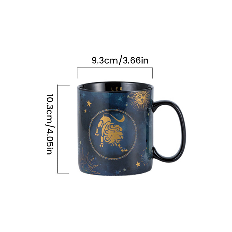 Cobalt Zodiac Mug For Celestial Character