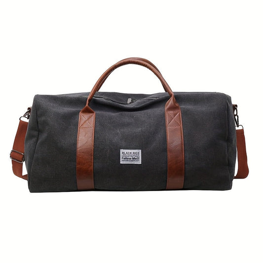 LUXIBAG - Large Capacity Vintage Washed Travel Duffel Bag Multi-Purpose Organizer