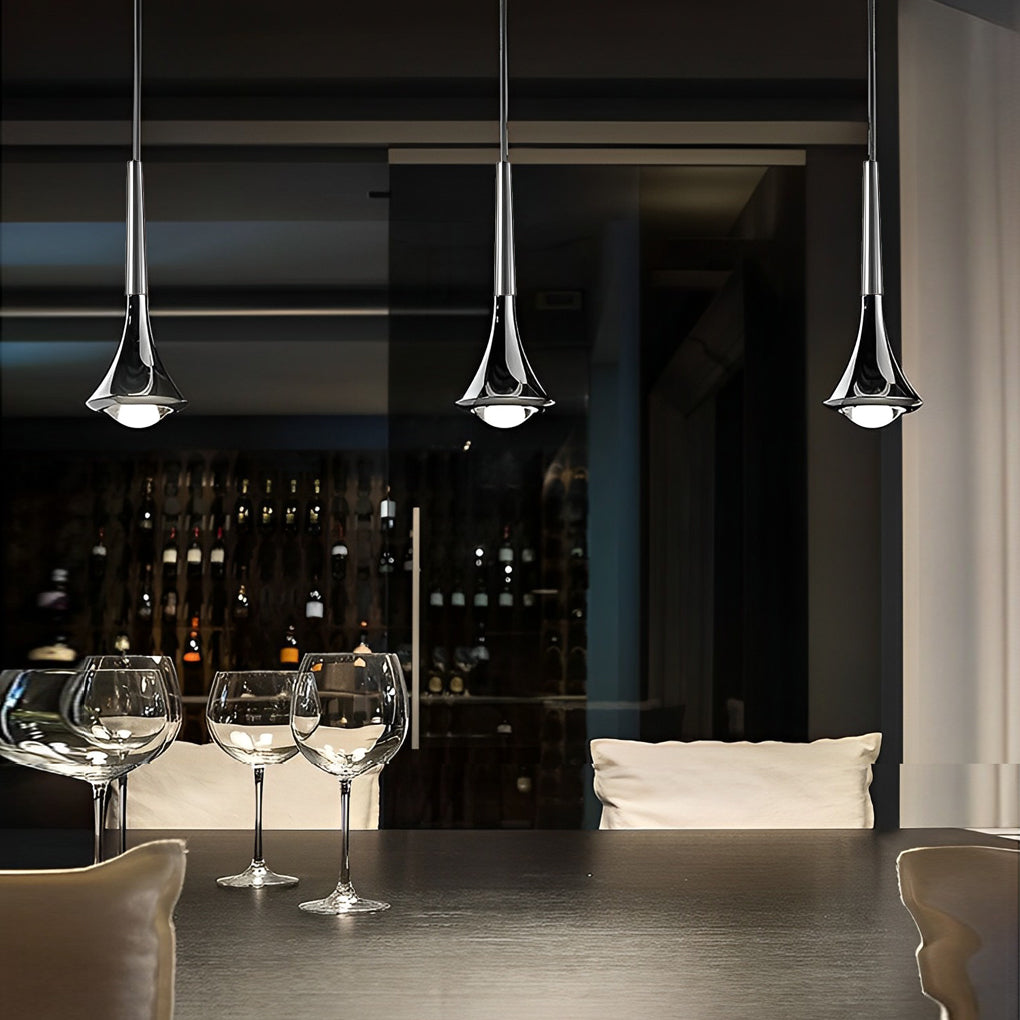 Water Drop Pendant Light For Sculptural Glow