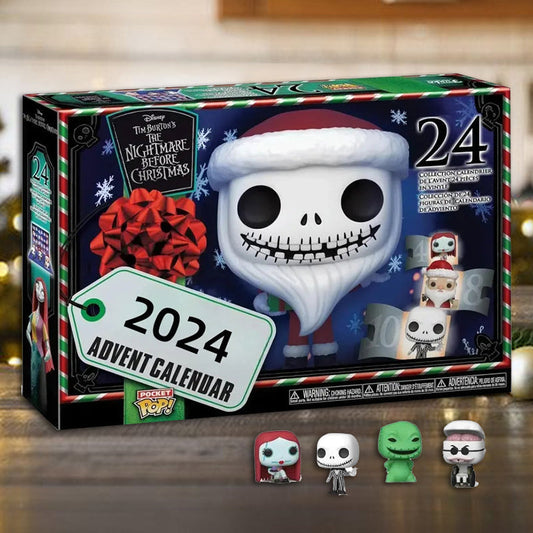 Nightmare Advent Calendar With 24 Figurines