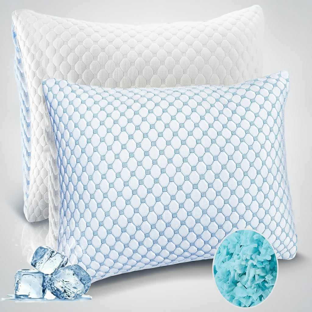 LISTINGOPT::kovosis::1-pcs-cooling-pillow-adjustable-loft-sleeping-pillow-breathable-queen-pillow-washable-removable-bed-pillow-cover-soft-pillow::04-closeup