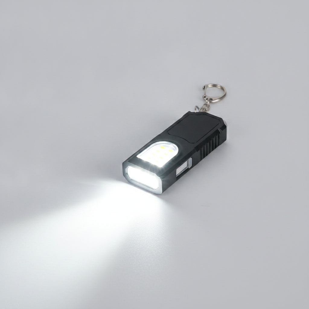 LISTINGOPT::kovosis::1pc-compact-usb-rechargeable-hands-free-flashlight-small-keychain-light-clip-on-headlamp-5-lighting-modes-versatile-emergency-lantern-hanging-light-for-tents-ideal-for-travel-camping-and-fishing::04-closeup