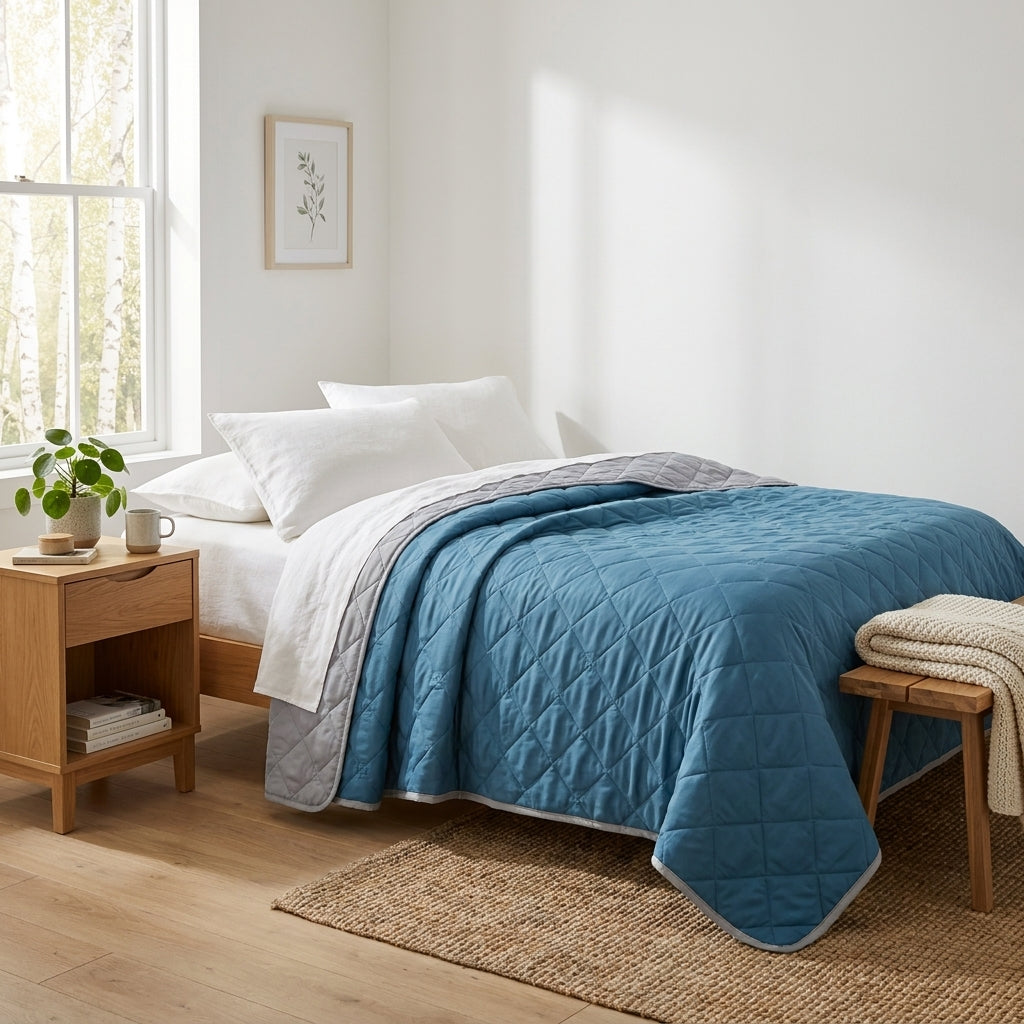LISTINGOPT::kovosis::1pc-cool-sense-summer-quilt-soft-ultrasonic-embossed-non-fading-all-season-machine-washable-suitable-for-bedroom-living-room-guest-room-use::03-lifestyle