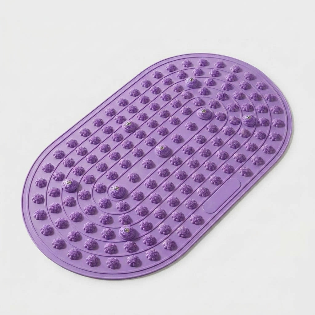 LISTINGOPT::kovosis::1pcs-foot-acupoint-massage-pad-anti-fatigue-desk-foldable-finger-pressure-board-indoor-stationary-running-exercise-pad::color-purple