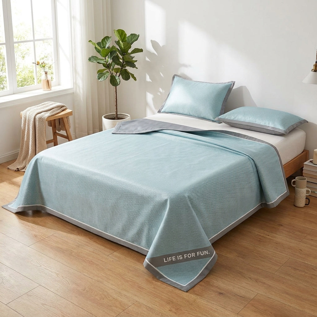 LISTINGOPT::kovosis::1pcs-summer-solid-color-ice-silk-cooling-mat-machine-washable-no-pillowcase-breathable-cool-sleep-mat-for-hot-summer-bedding::03-lifestyle