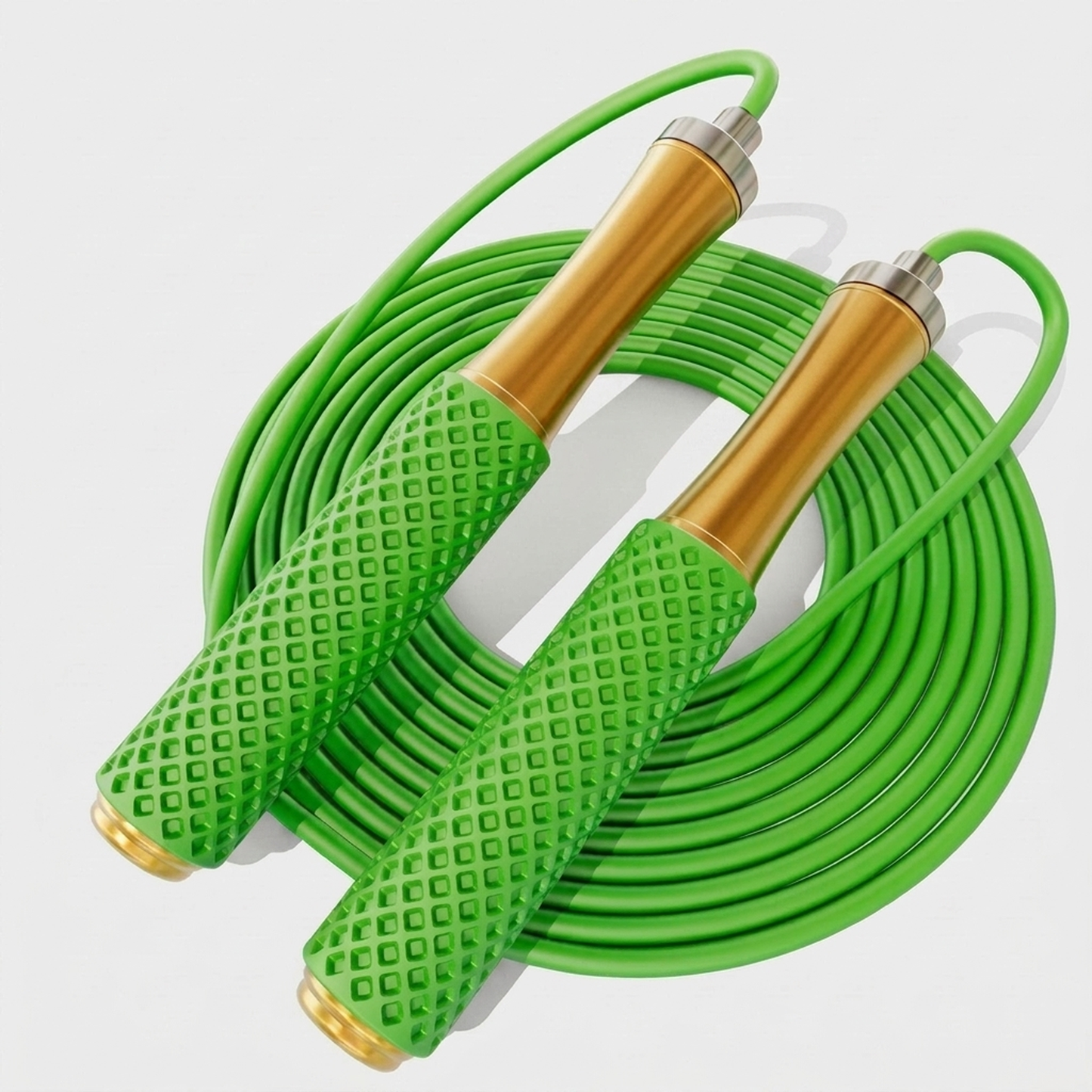 LISTINGOPT::kovosis::adjustable-weighted-jump-rope-for-speed-training::color-green