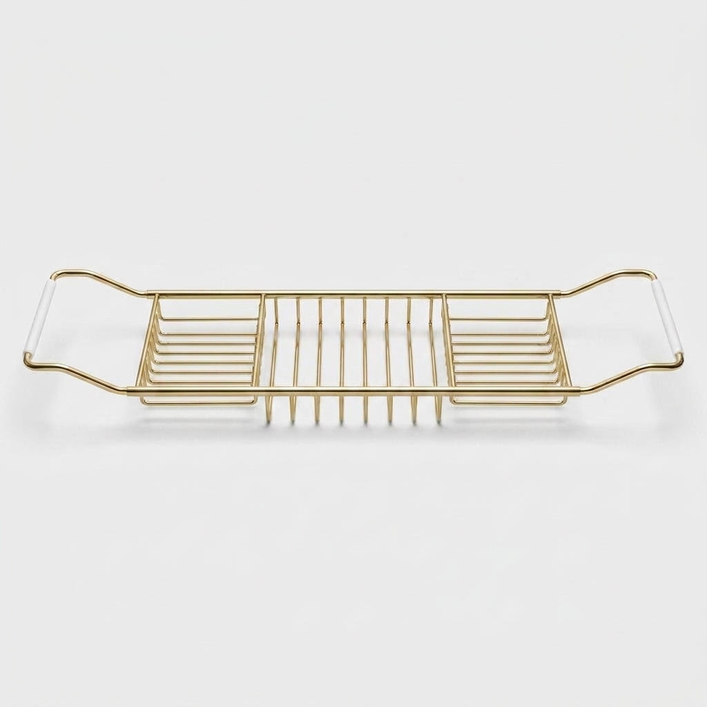 LISTINGOPT::kovosis::bathtub-tray-stainless-steel-expandable-shower-tub-tray-for-luxury-bath-bathroom-accessories-expandable-bathtub-tray::color-gold