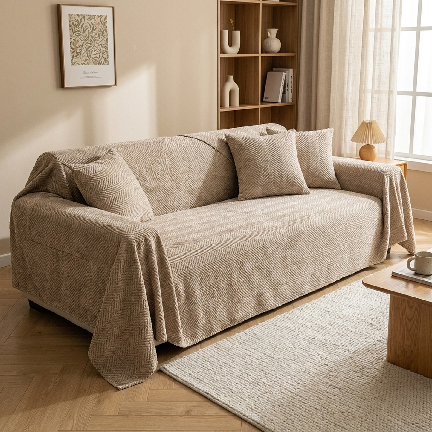 LISTINGOPT::kovosis::chenille-herringbone-sofa-cover-for-instant-character::01-hero