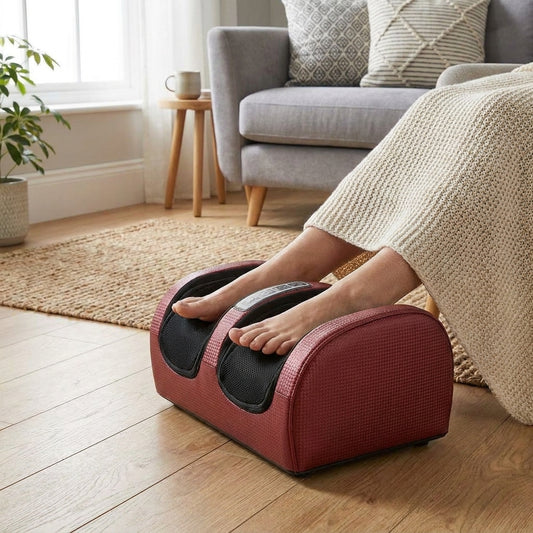 LISTINGOPT::kovosis::electric-foot-massager-shiatsu-kneading-deep-tissue-relax-heated-roller-calf-pain-relief-fatigue-muscles-vibrator-machine-health::02-inuse