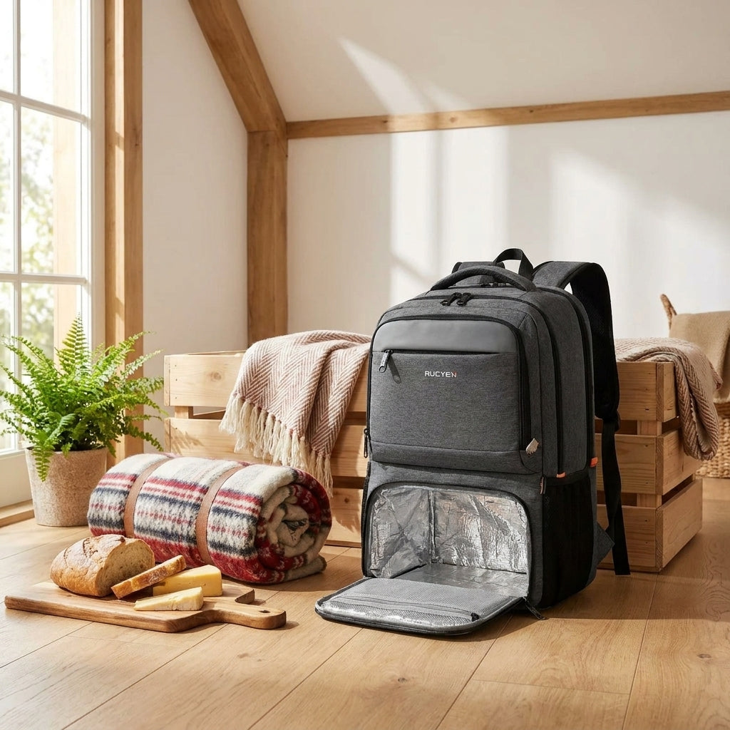 LISTINGOPT::kovosis::lunch-backpack-insulated-cooler-picnic-bag-multifunctional-travel-bag-large-capacity-outdoor-picnic-camping-waterproof-backpack::03-lifestyle