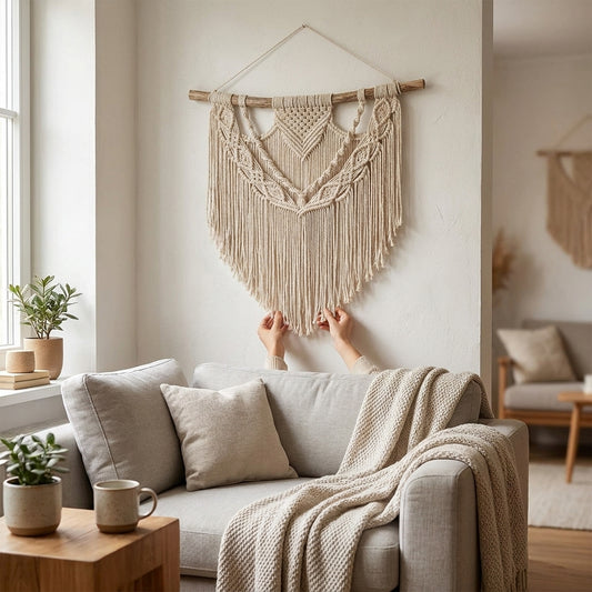 LISTINGOPT::kovosis::macrame-wall-hanging-boho-decor-bohemian-fibre-art-modern-coastal-home-beach-house-southwestern-style-minimalist-yarn-tapestry::02-inuse