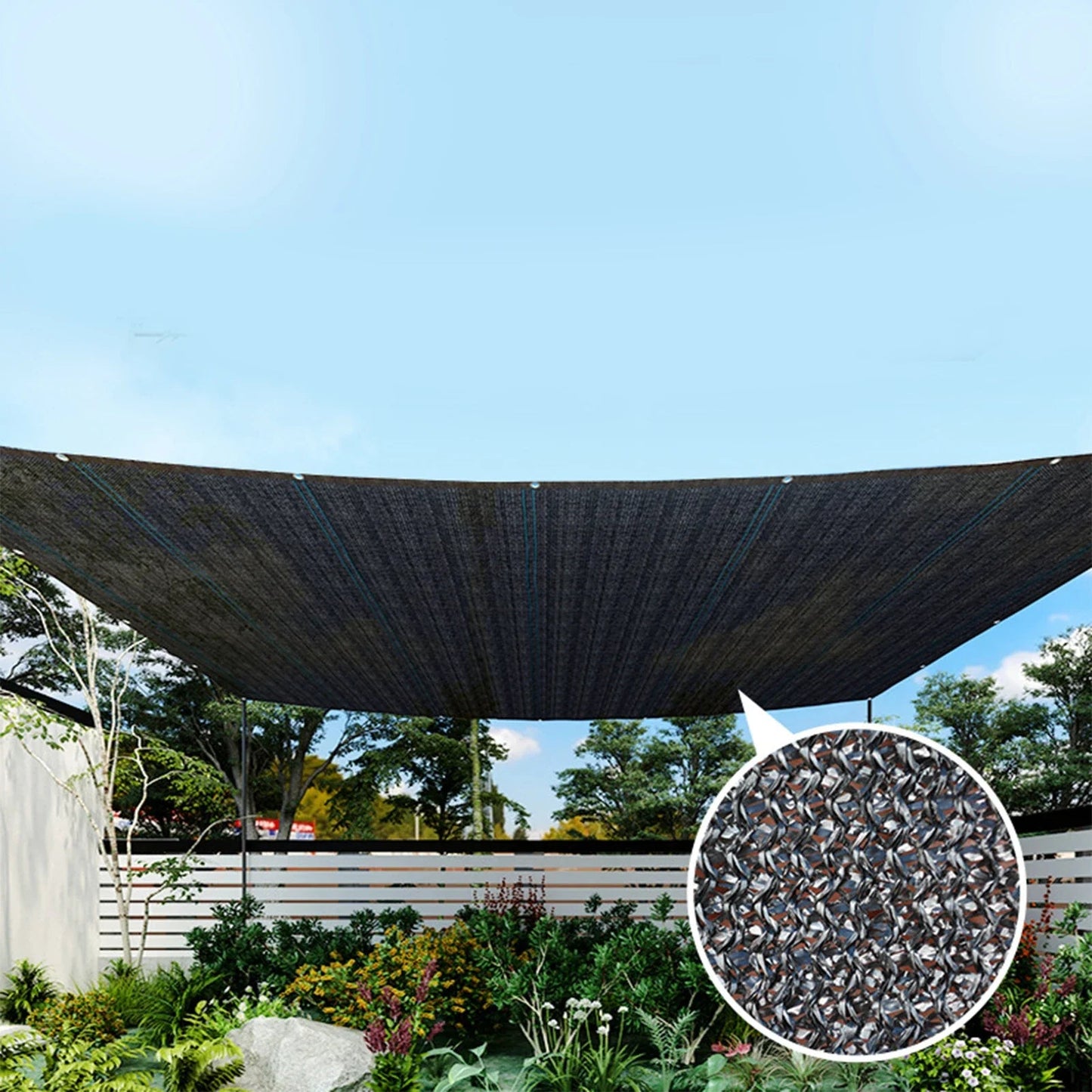 LISTINGOPT::kovosis::mesh-tarp-with-grommets-foldable-cloth-plant-cover-high-density-uv-protection-canopy-shade-net-for-garden-car-picnics-pools::04-closeup