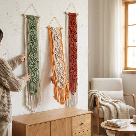 LISTINGOPT::kovosis::nordic-leaf-woven-macrame-tapestry-hanging-boho-garden-tassel-wall-hanging-living-room-bedroom-home-hotel-decor-dream-catcher::02-inuse