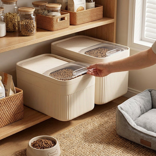 LISTINGOPT::kovosis::pawseal-sealed-pet-food-storage-bin-bpa-free-freshness-container::02-inuse