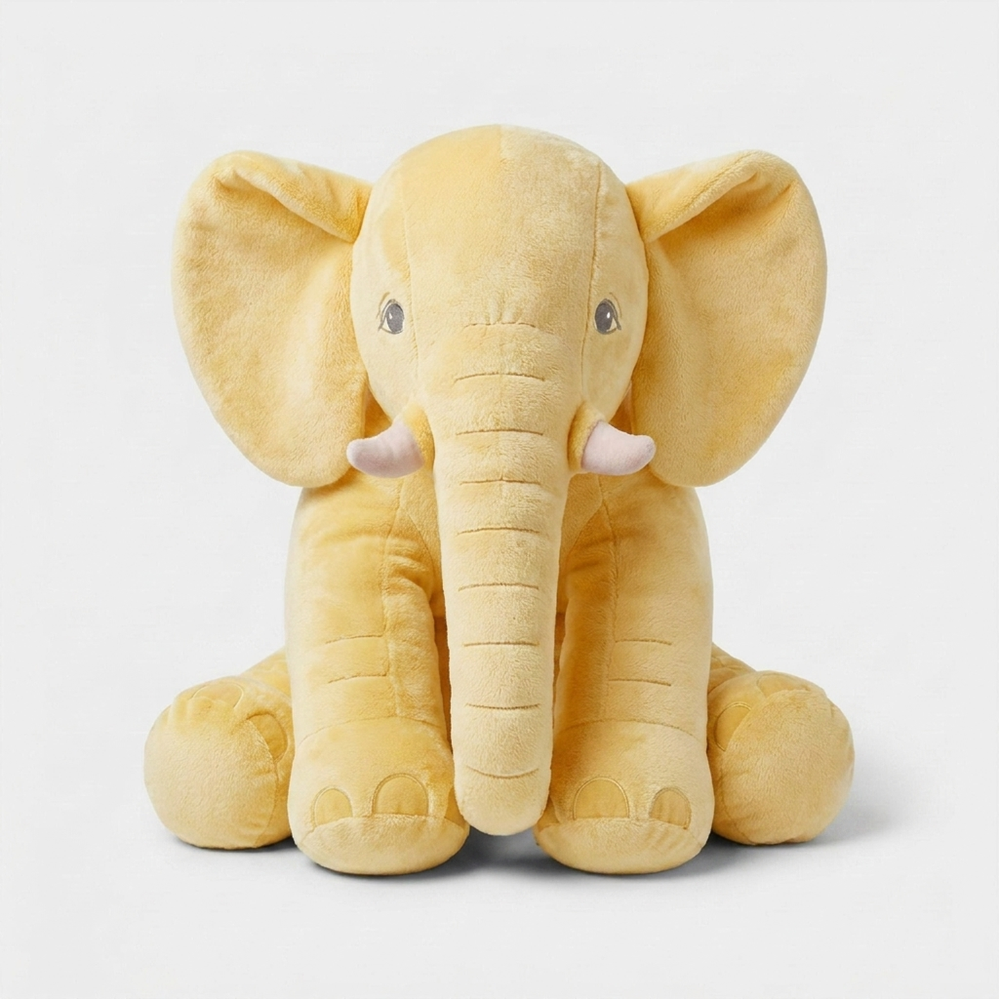 LISTINGOPT::kovosis::plush-elephant-for-cozy-cuddle-moments::color-yellow