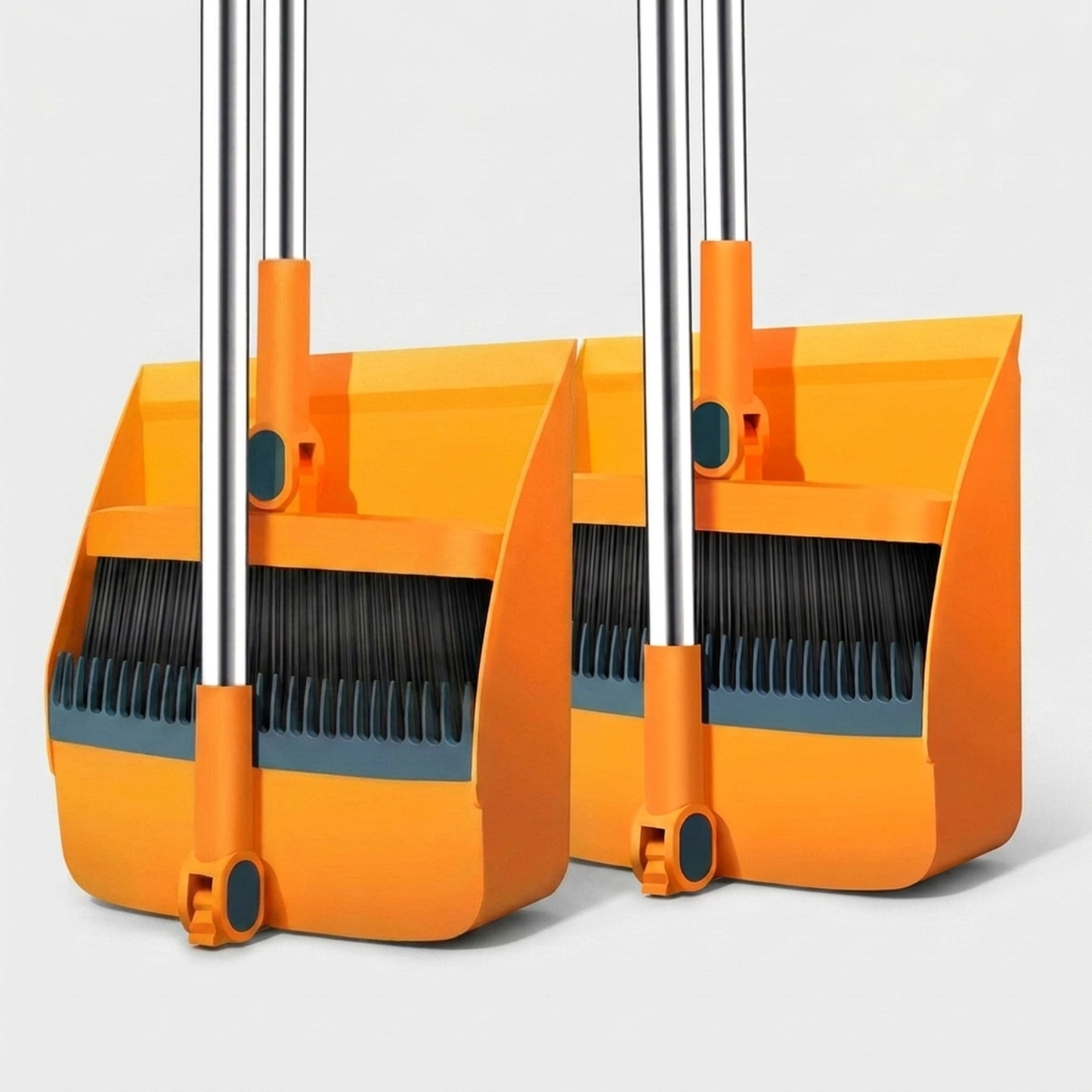 LISTINGOPT::kovosis::rotating-broom-dustpan-set-for-easy-cleaning::color-orange