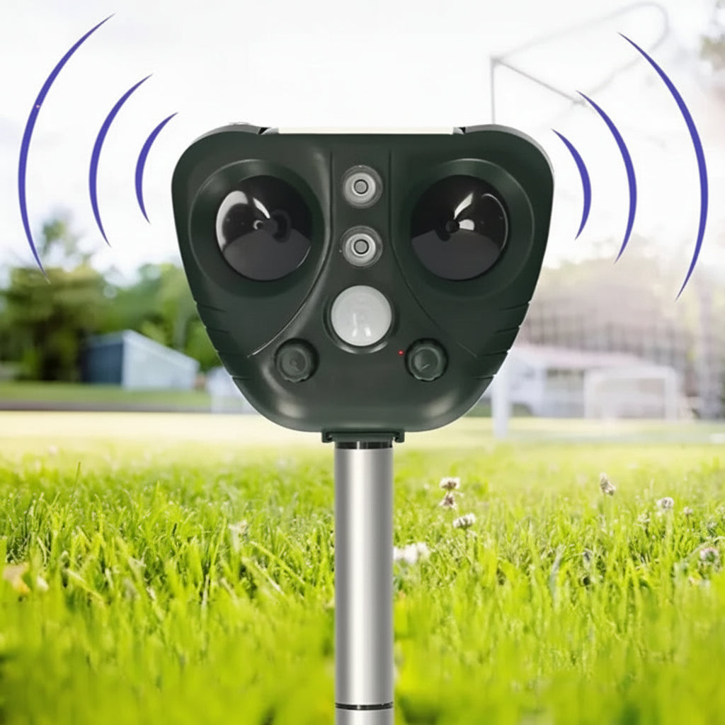 LISTINGOPT::kovosis::solar-ultrasonic-bird-repeller-outdoor-garden-yard-pest-control::04-closeup