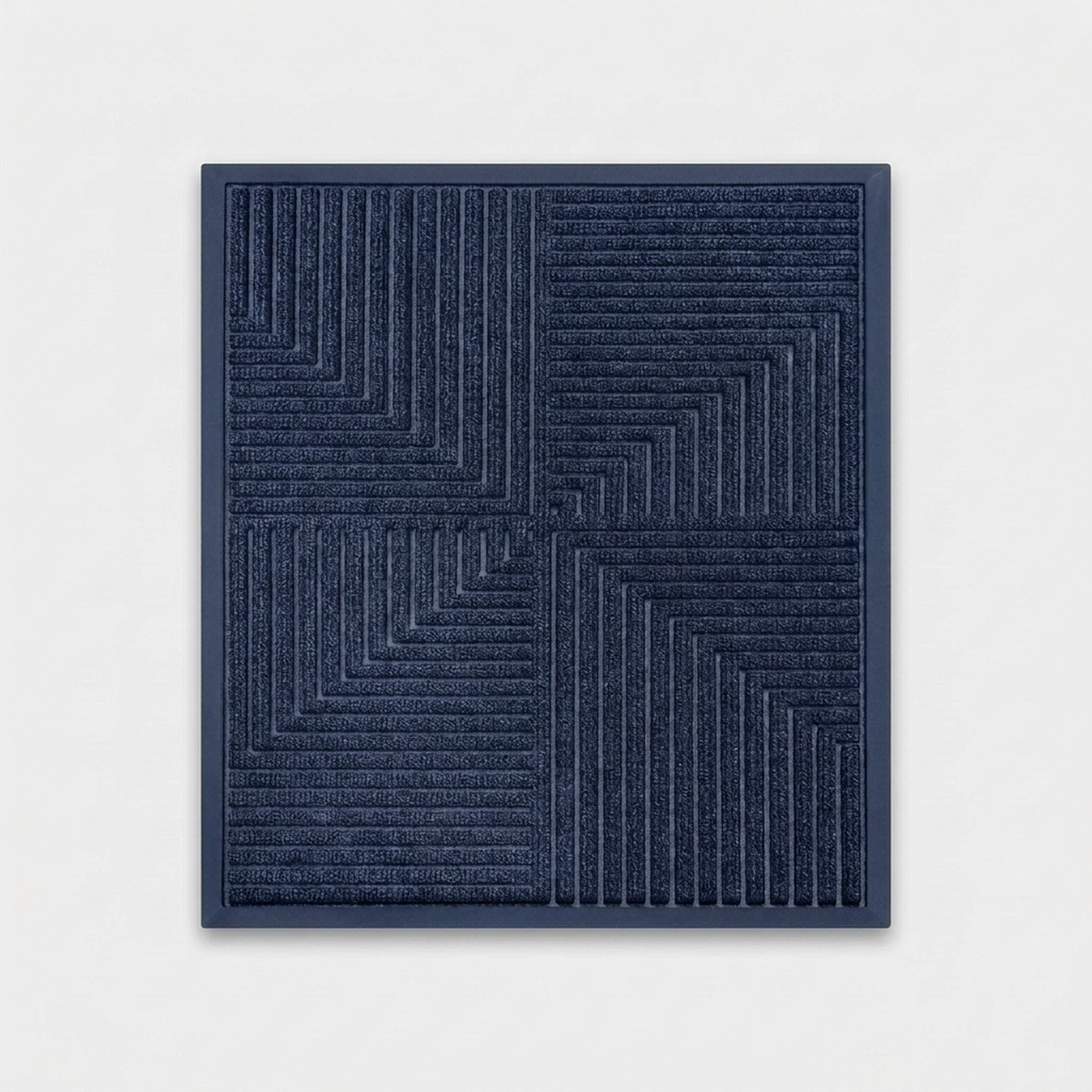 LISTINGOPT::kovosis::striped-entry-mat-for-cleaner-floors::color-navy-blue