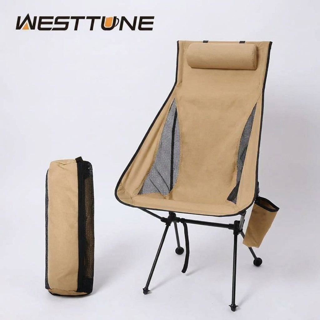 LISTINGOPT::kovosis::westtune-portable-folding-camping-chair-with-headrest-lightweight-tourist-chairs-aluminum-alloy-fishing-chair-outdoor-furniture::color-beige