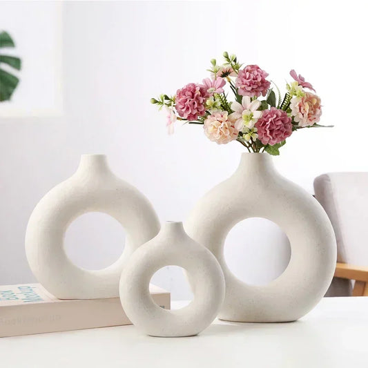 Elegante Glasvase für eine ruhigere Atmosphäre