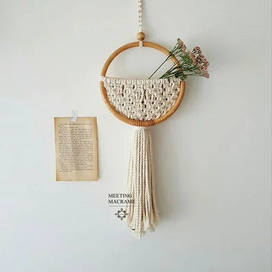 Macrame Wall Hanging Round Tapestry