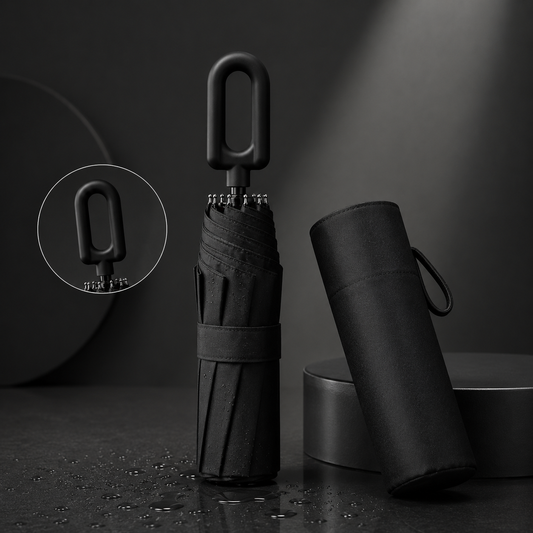 STORMLOCK - Automatic windproof umbrella with 8-rib structure and UV protection designed for strong weather resistance and everyday travel convenience