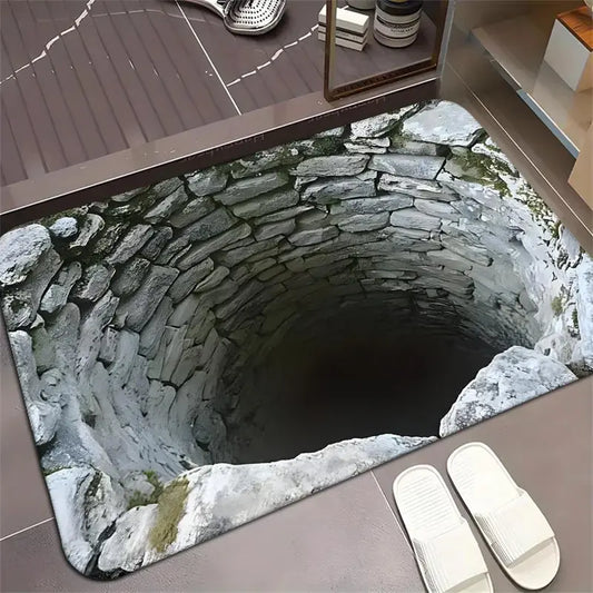 Endless Abyss Doormat With 3D Illusion