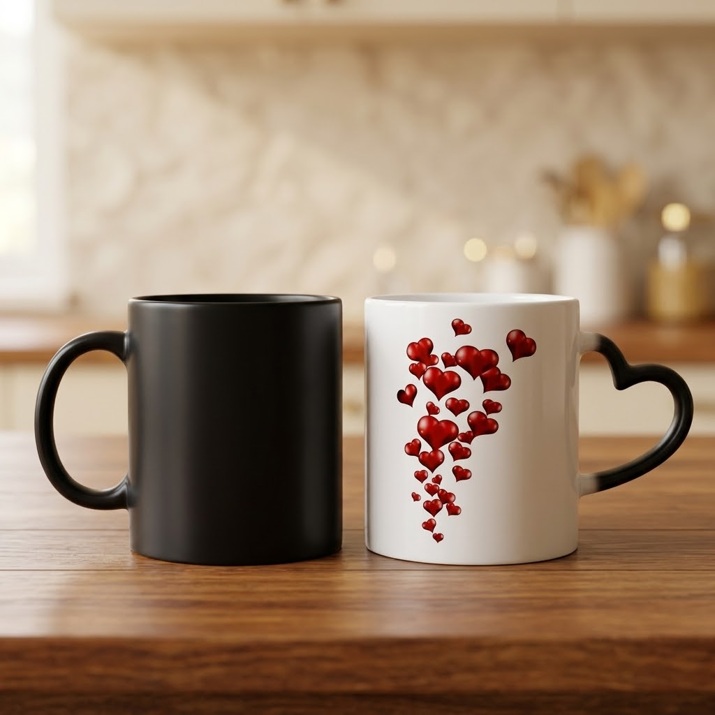 Herz-Entdeck Tasse mit verstecktem Charme