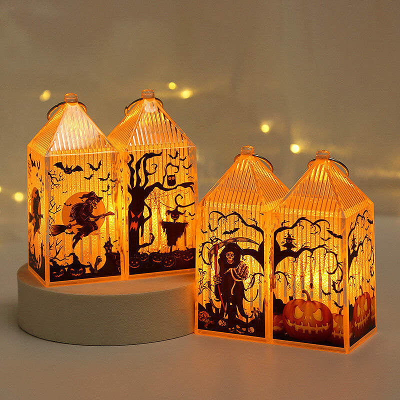 Pumpkin Lantern String Lights For Spooky Glow