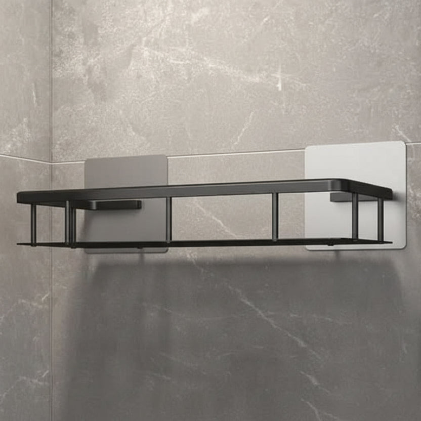 Adhesive Bathroom Shelf for Drill-Free Style