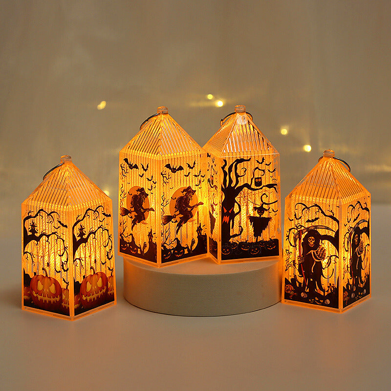 Pumpkin Lantern String Lights For Spooky Glow