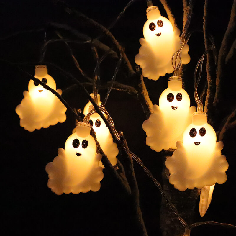 Ghost Table String Light With Playful Glow