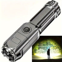 Rechargeable LED Flashlight with Zoom