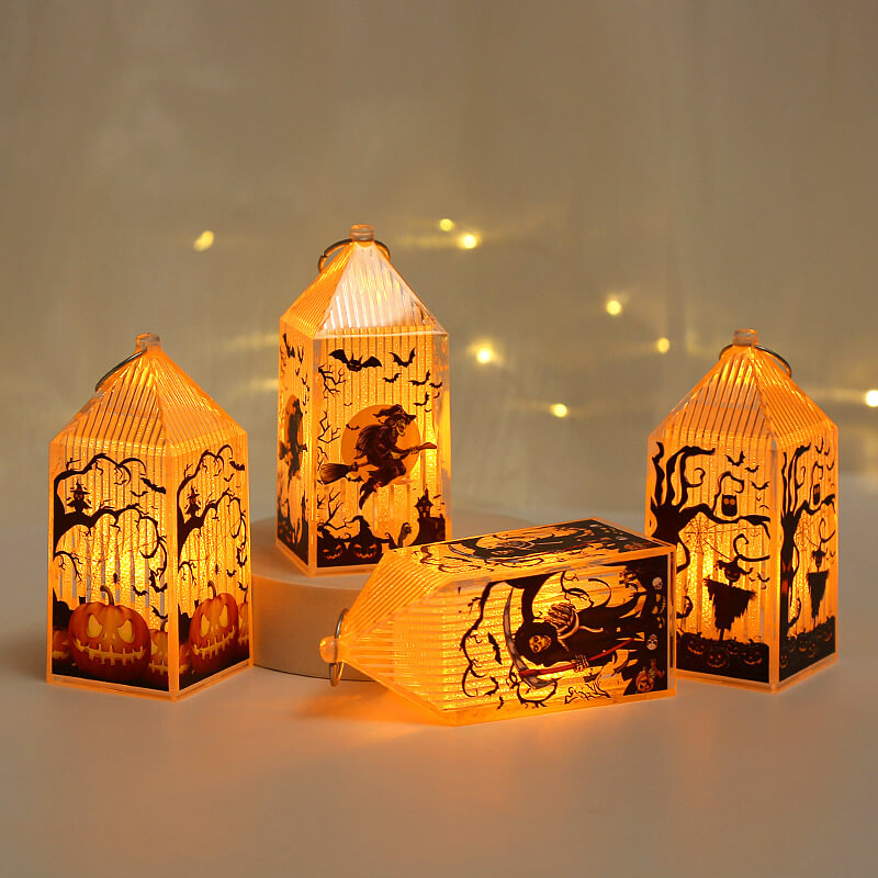 Pumpkin Lantern String Lights For Spooky Glow