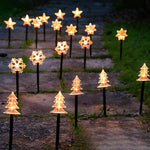 Solar-Gartenstablichter für festlichen Glanz  