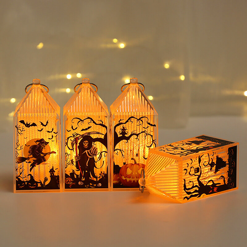 Pumpkin Lantern String Lights For Spooky Glow