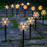 Solar-Gartenstablichter für festlichen Glanz  