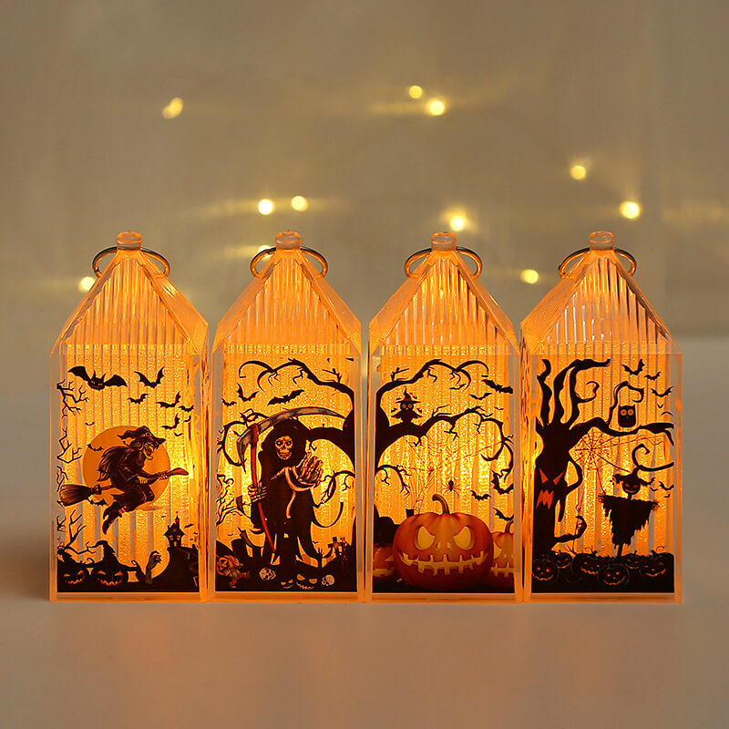 Pumpkin Lantern String Lights For Spooky Glow