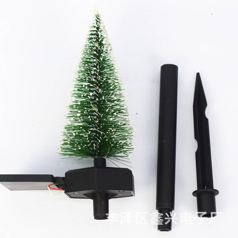Solar-Weihnachtsbaumlicht für festliche Wege