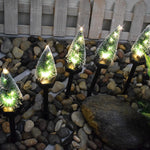 Solar-Weihnachtsbaumlicht für festliche Wege