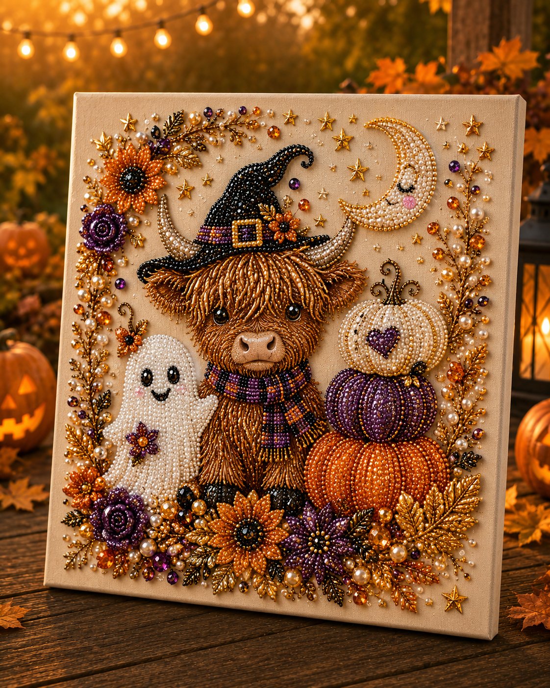 Halloween Pearl Art Lighting Kit For Spooky Charm