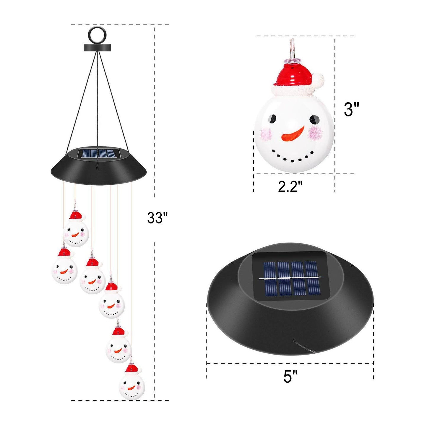 Solar Hanging Lights For Festive Outdoor Glow