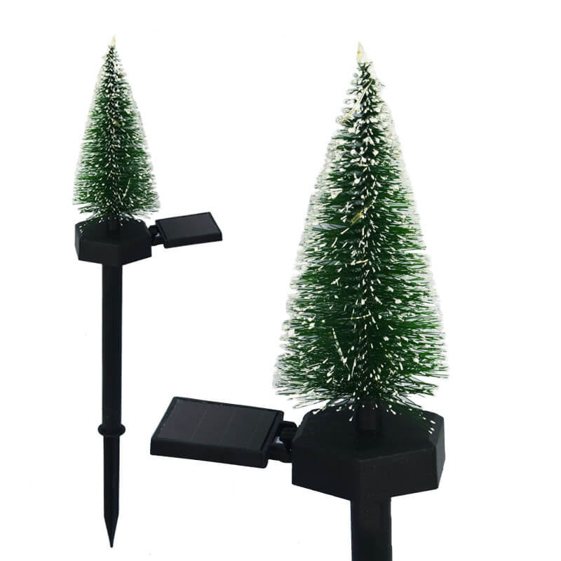 Solar-Weihnachtsbaumlicht für festliche Wege