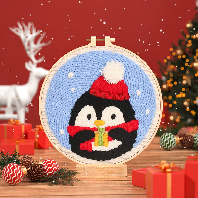 Christmas Embroidery Kit For Heartfelt Decor