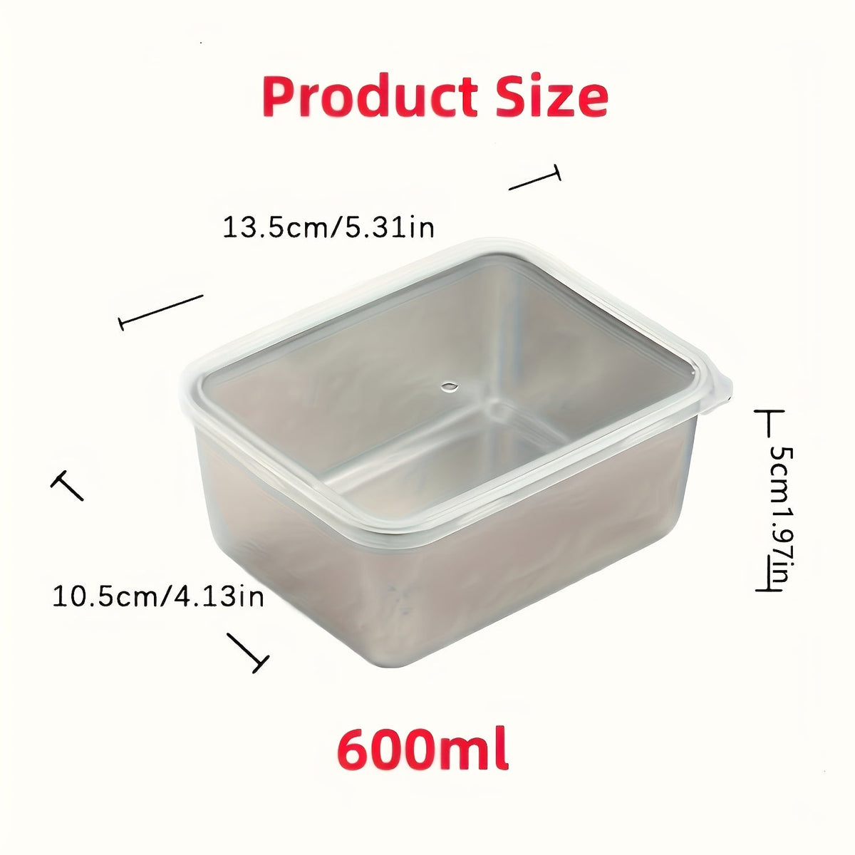 Stainless Steel Food Storage Set For Tidy Spaces