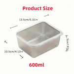 Stainless Steel Food Storage Set For Tidy Spaces