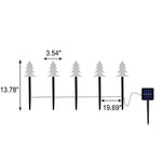 Solar-Gartenstablichter für festlichen Glanz  