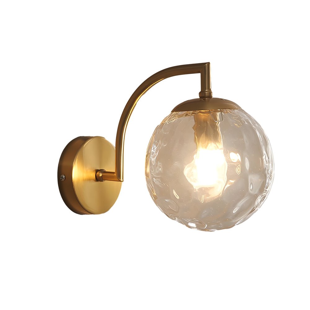 Curved Arm Wall Sconce for Sculptural Glow