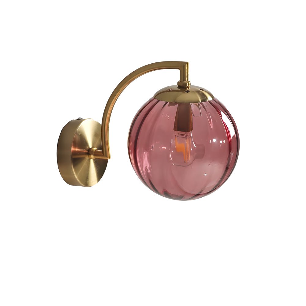 Curved Arm Wall Sconce for Sculptural Glow
