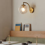 Curved Arm Wall Sconce for Sculptural Glow